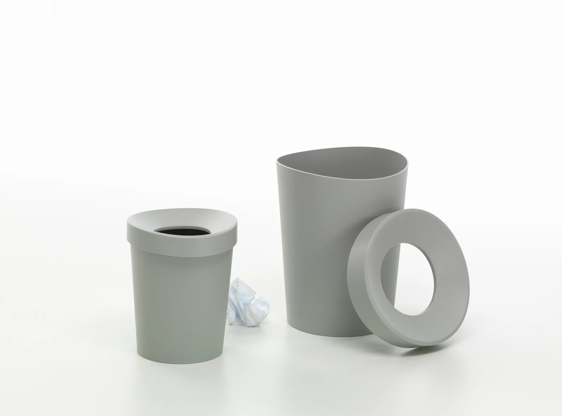 Happy Bin RE L papperskorg 37,5 cm Ø30 cm, Grey RE Vitra
