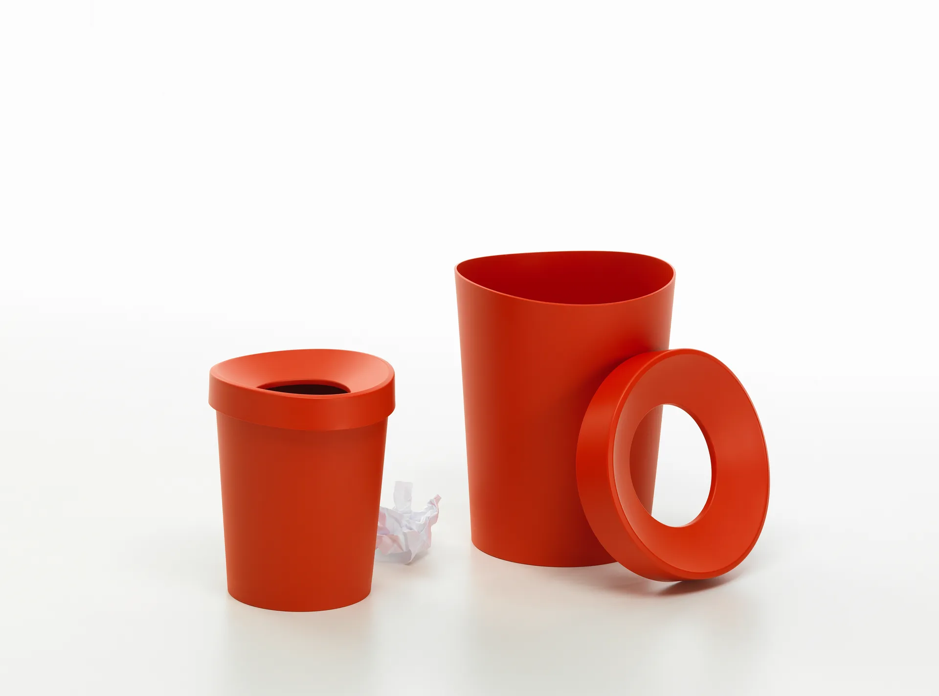 Happy Bin RE L papperskorg 37,5 cm Ø30 cm, Poppy red RE Vitra