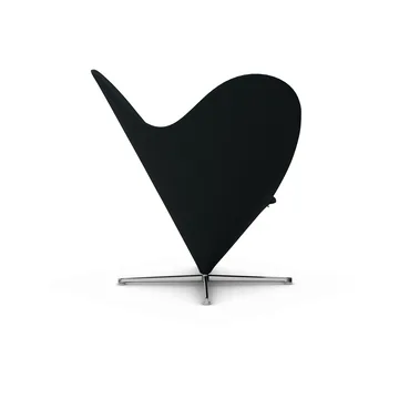 Heart Cone Chair fåtölj - Hola sea green-rostfritt stål - Vitra