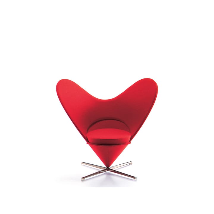 Heart Cone Chair miniatyr dekoration - röd - Vitra