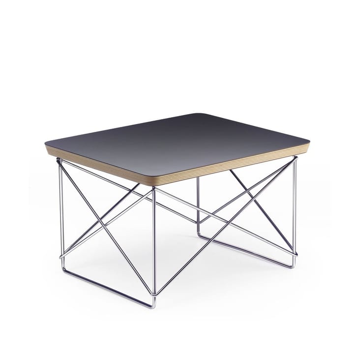 LTR occasional table bord - Svart-Kromstativ - Vitra