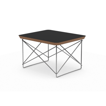 LTR occasional table sidobord - Black-stainless steel - Vitra
