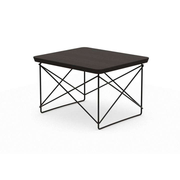 LTR occasional table sidobord, Dark oak-basic dark Vitra