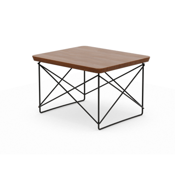 LTR occasional table sidobord - Dark walnut-basic dark - Vitra