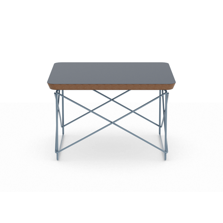 LTR occasional table sidobord - Linoleum smoke blue-sky blue - Vitra