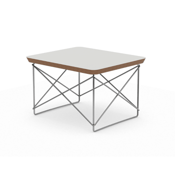 LTR occasional table sidobord - White-stainless steel - Vitra