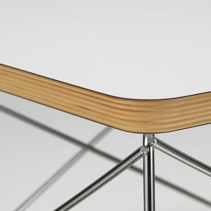 LTR occasional table sidobord, White-stainless steel Vitra