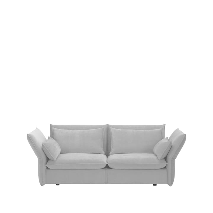 Mariposa 2,5-sits soffa - tyg iroko 02 silvergrå - Vitra