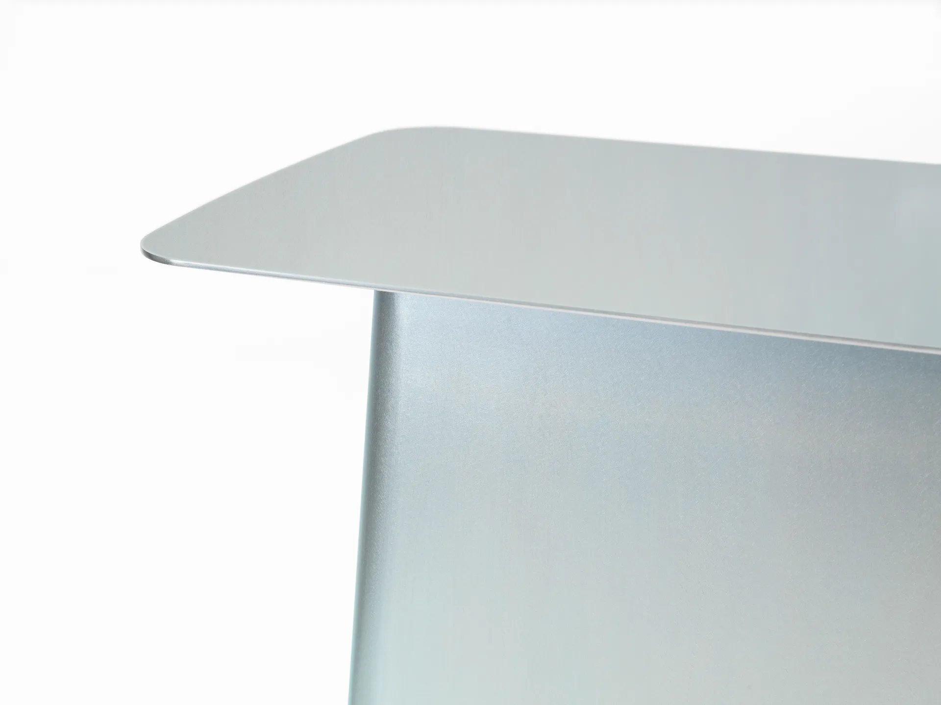 Metal large sidobord, Galvaniserad zink Vitra