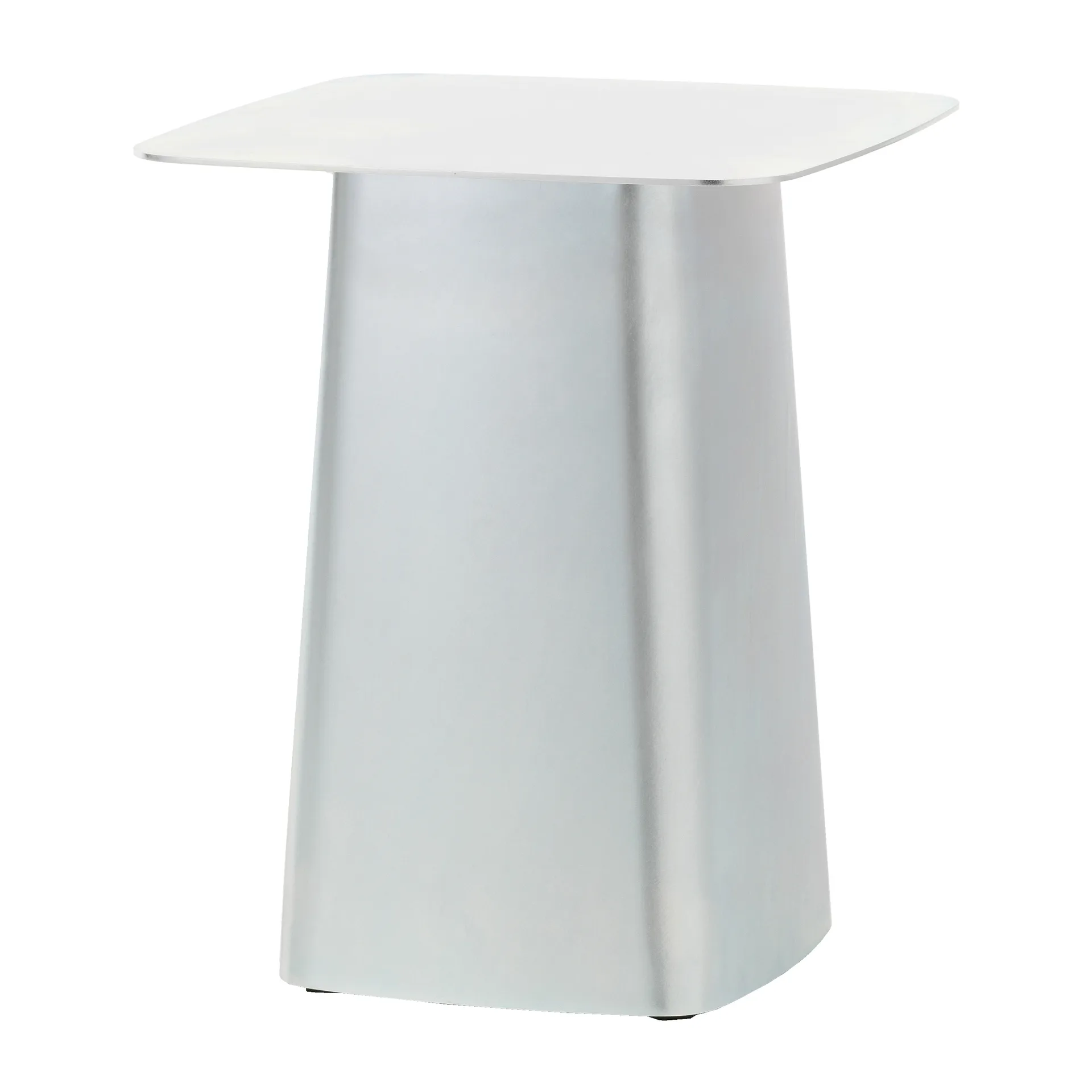 Metal small sidobord, Galvaniserad zink Vitra