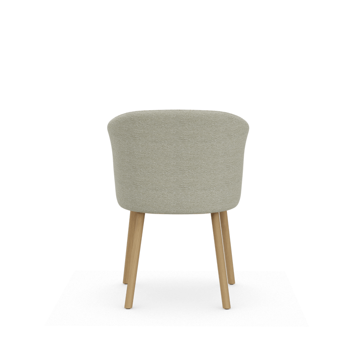 Mikado Armchair stol - Nubia Cream-sand-natural oak - Vitra