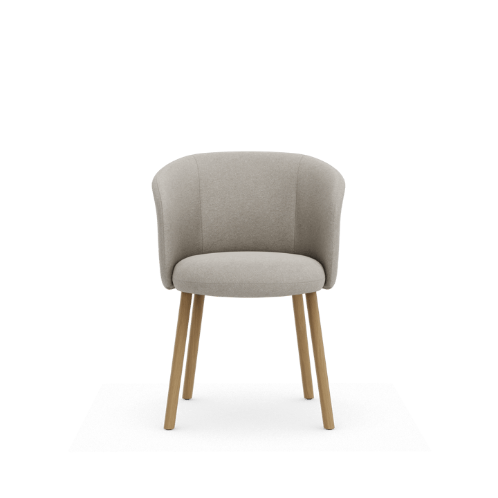 Mikado Armchair stol, Nubia Ivory-pearl-natural oak Vitra