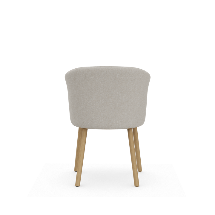 Mikado Armchair stol, Nubia Ivory-pearl-natural oak Vitra