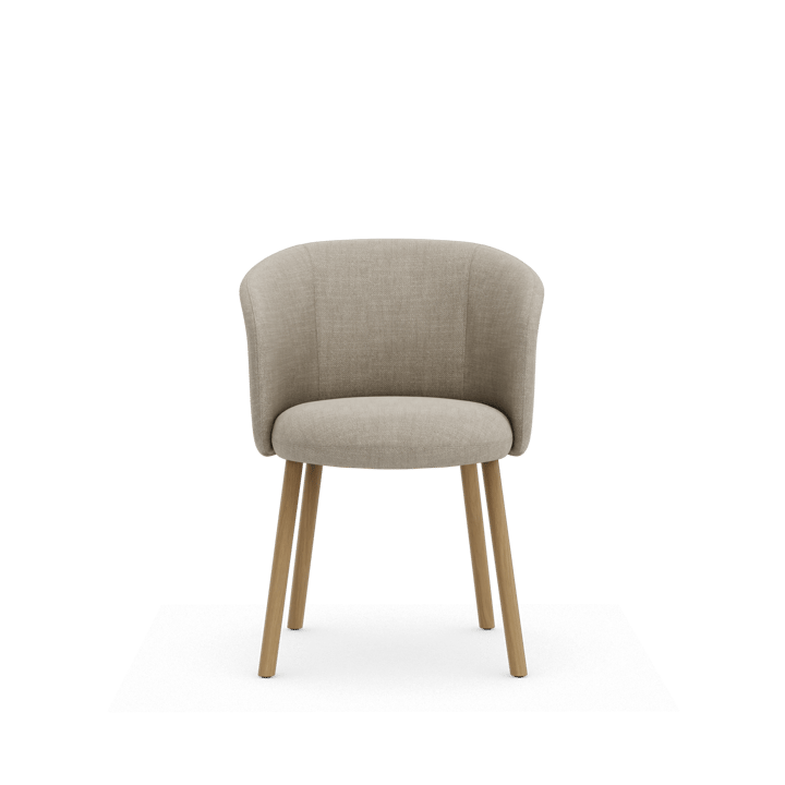 Mikado Armchair stol, Savana Pearl melange-natural oak Vitra