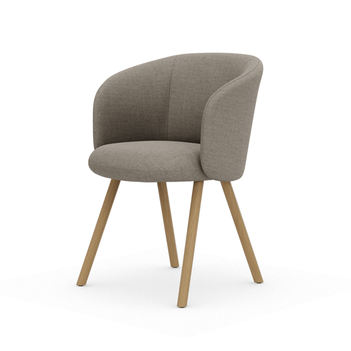 Mikado Armchair stol - Savana Sand melange-natural oak - Vitra