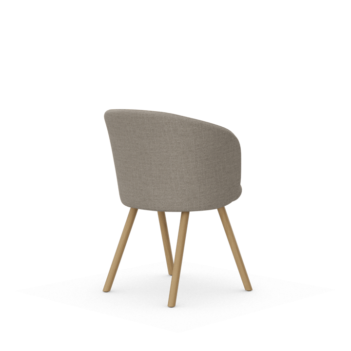 Mikado Armchair stol, Savana Sand melange-natural oak Vitra