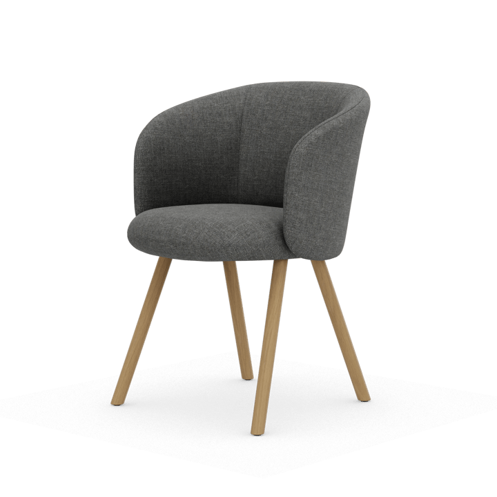 Mikado Armchair stol - Savana Sierra melange-natural oak - Vitra