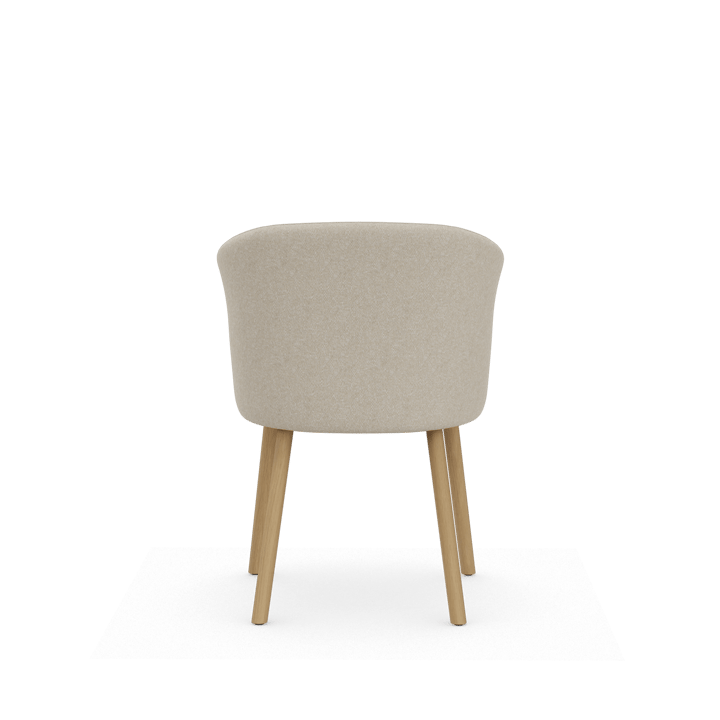 Mikado karmstol, Nubia Cream-pearl-natural oak Vitra