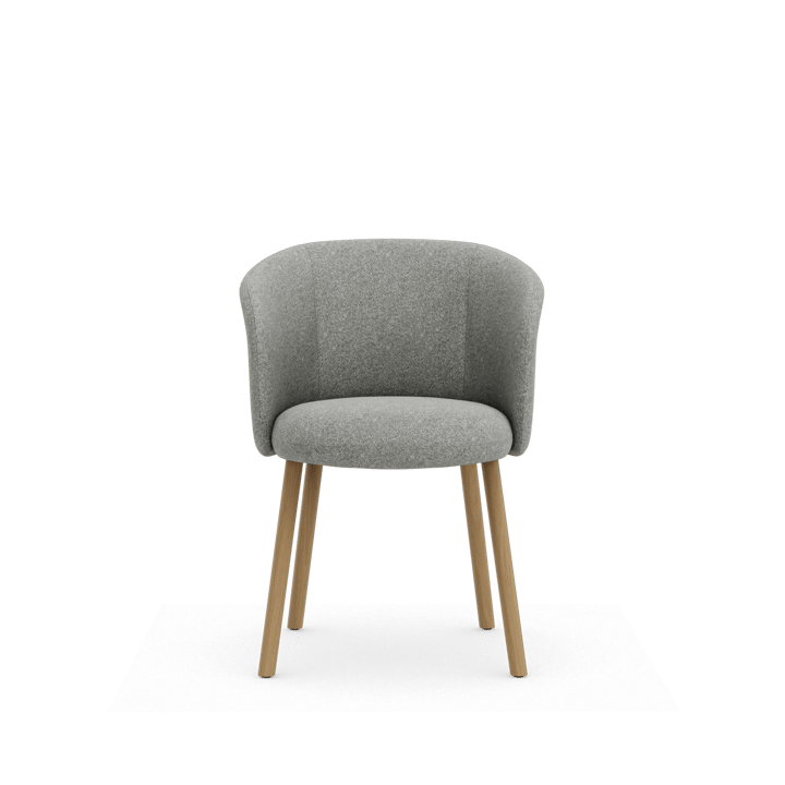 Mikado karmstol, Nubia Cream-sierra grey-natural oak Vitra