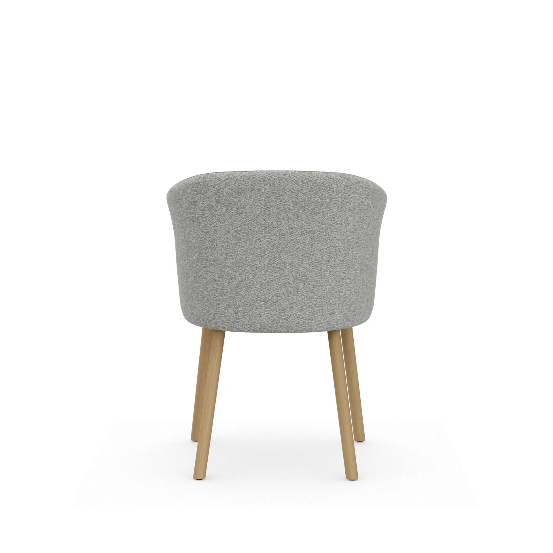 Mikado karmstol, Nubia Cream-sierra grey-natural oak Vitra
