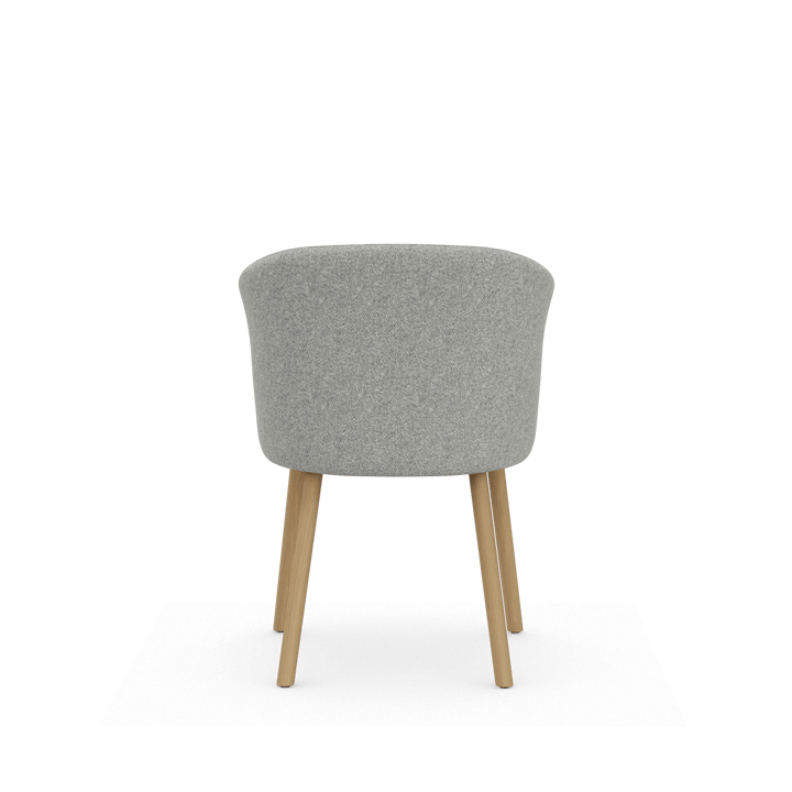 Mikado karmstol, Nubia Cream-sierra grey-natural oak Vitra