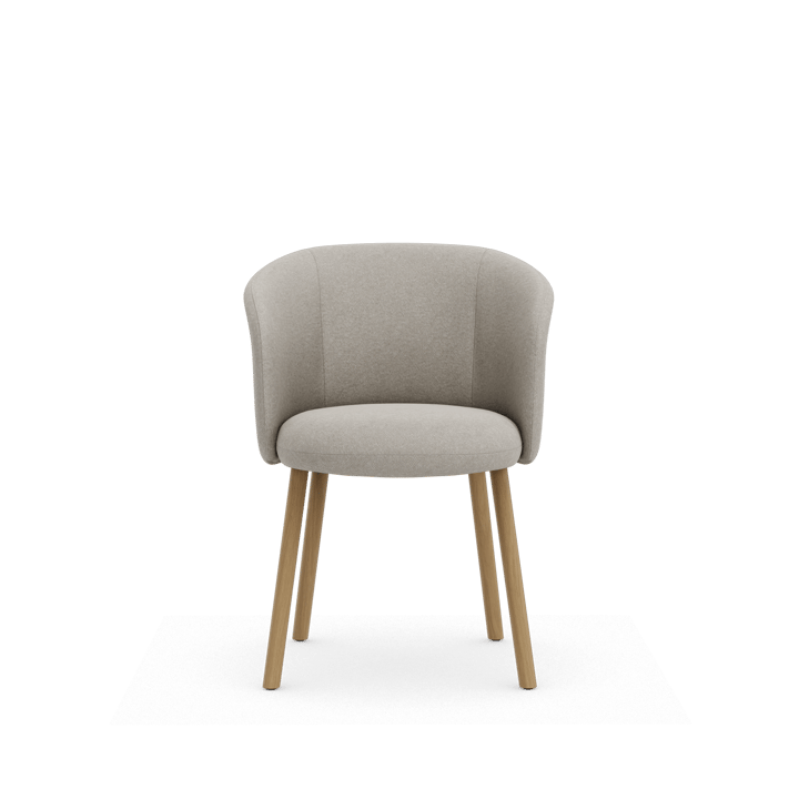 Mikado karmstol, Nubia Ivory-pearl-natural oak Vitra