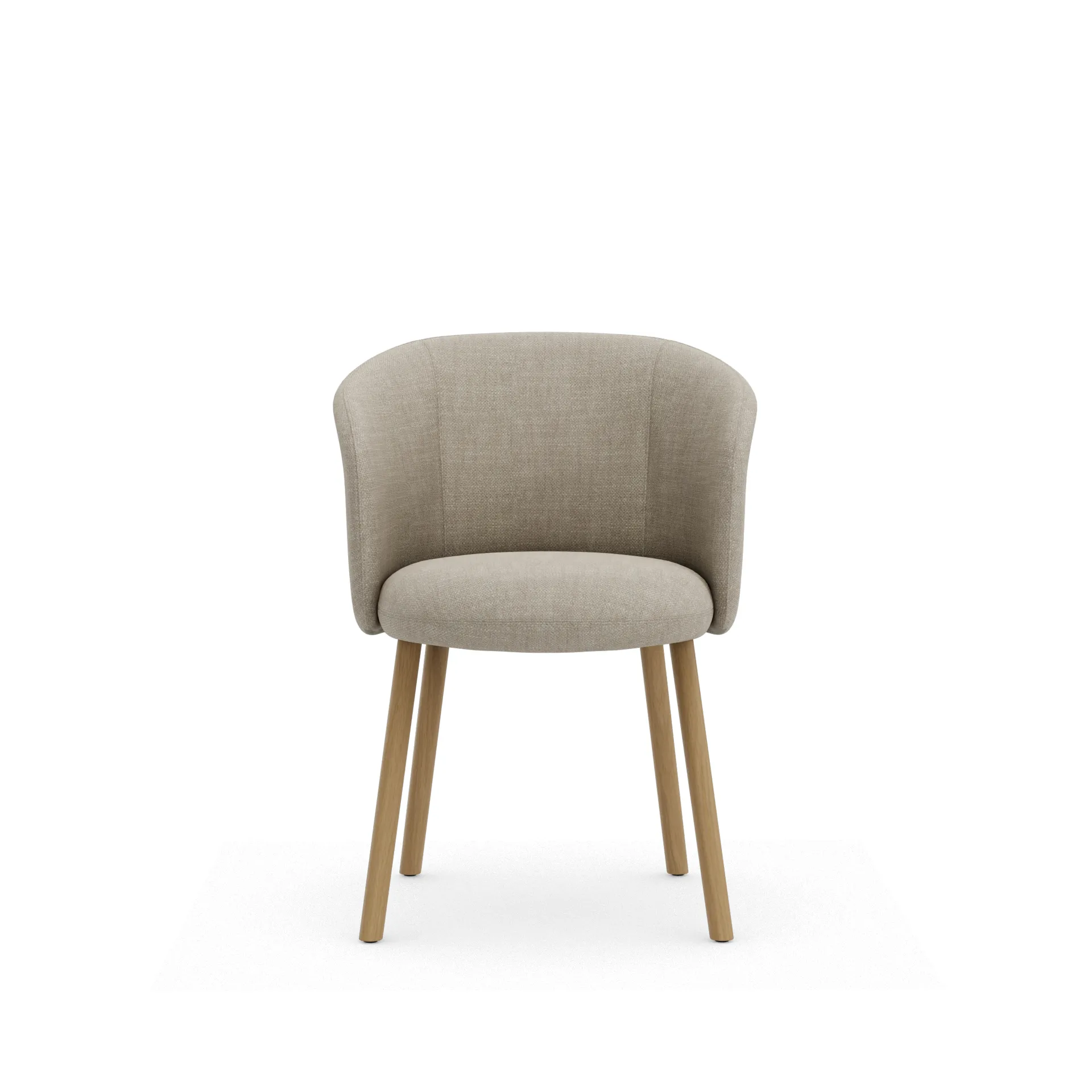 Mikado karmstol, Savana Pearl melange-natural oak Vitra