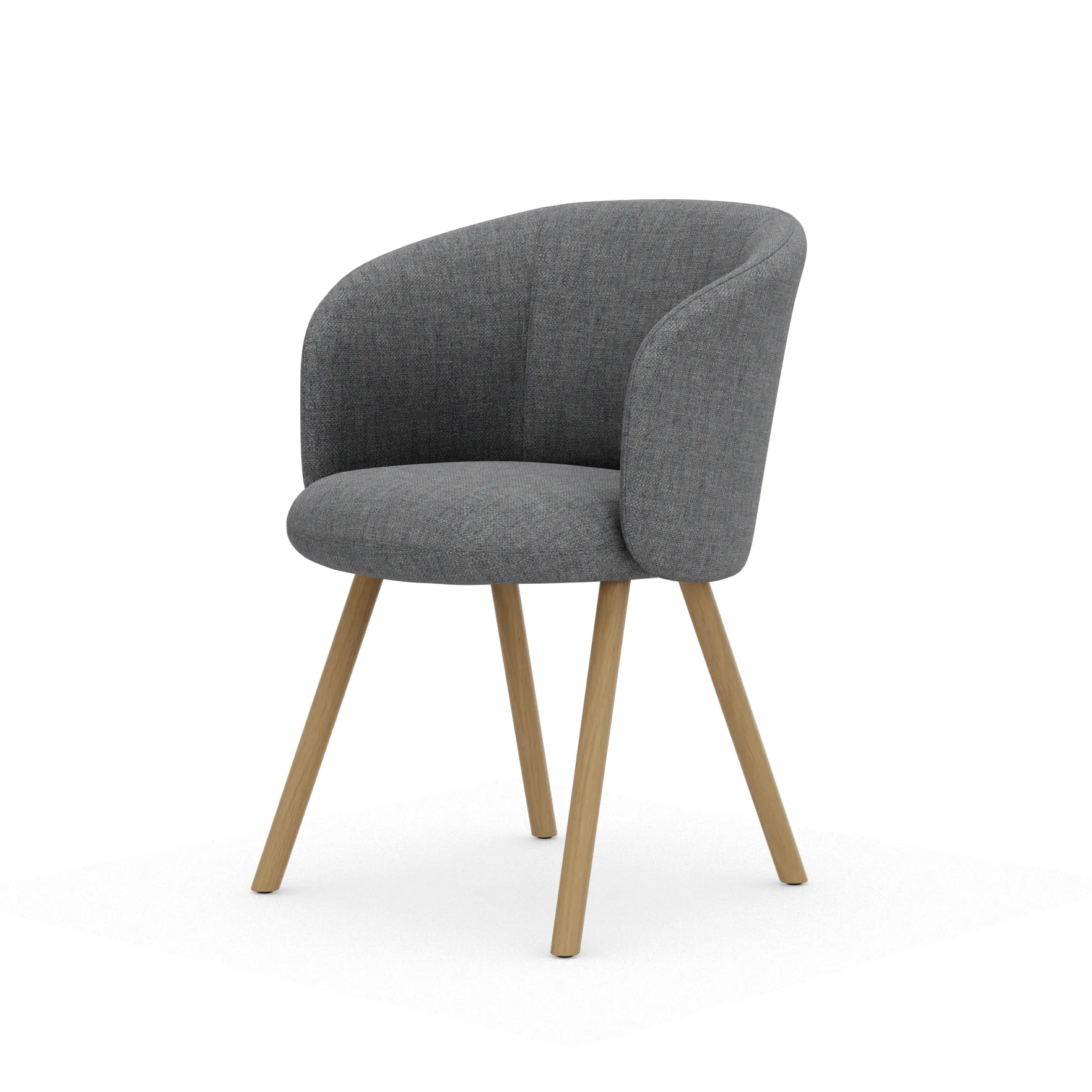 Mikado karmstol, Savana Pebble-natural oak Vitra