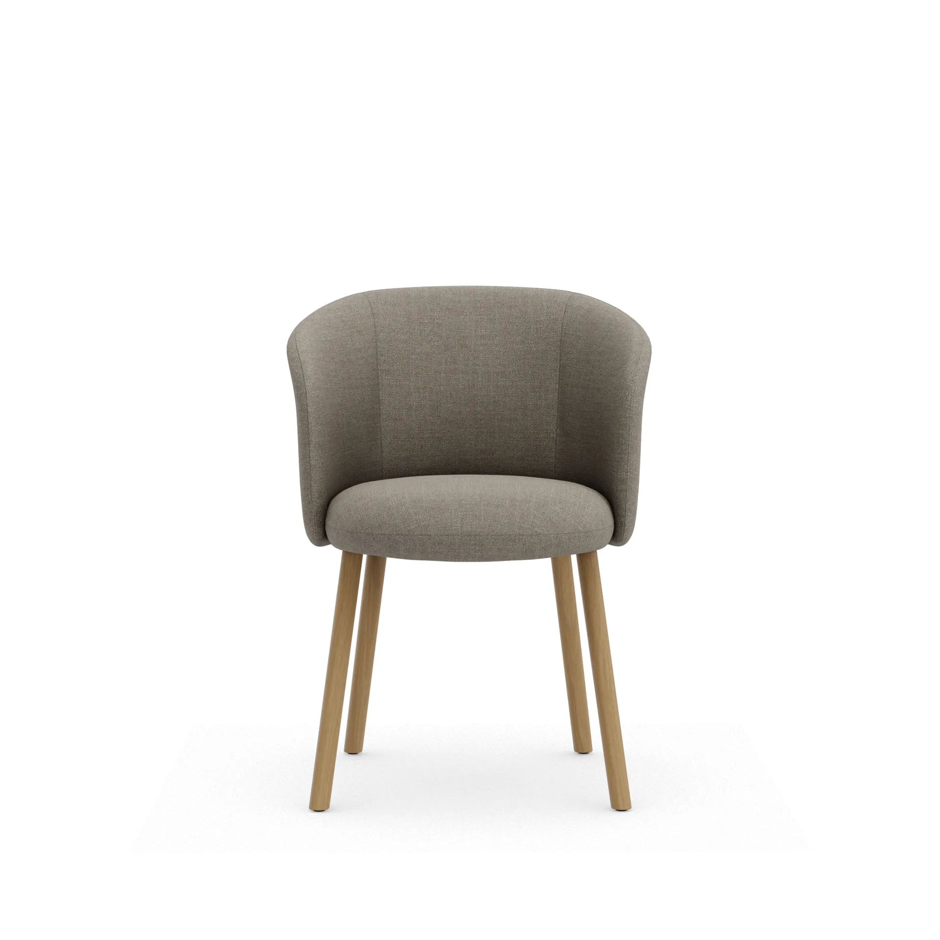 Mikado karmstol, Savana Sand melange-natural oak Vitra