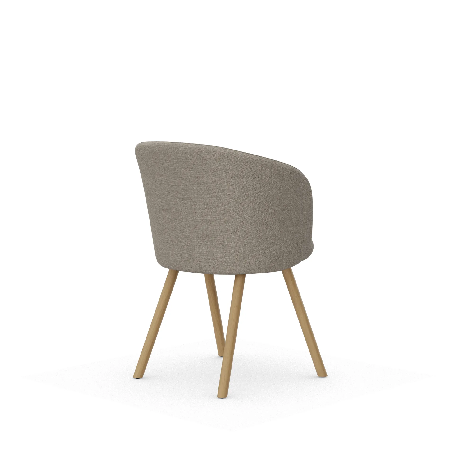 Mikado karmstol, Savana Sand melange-natural oak Vitra