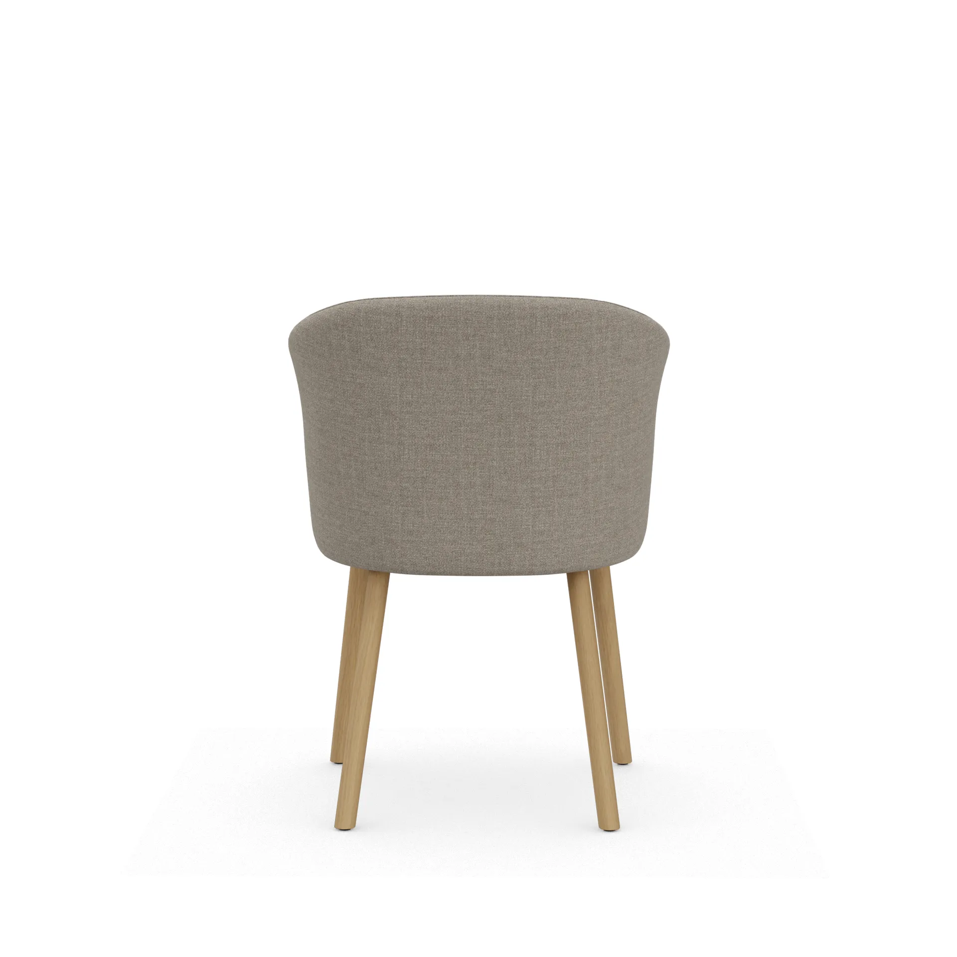 Mikado karmstol, Savana Sand melange-natural oak Vitra