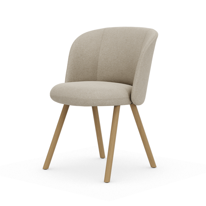 Mikado Side Chair stol - Nubia Cream-pearl-natural oak - Vitra