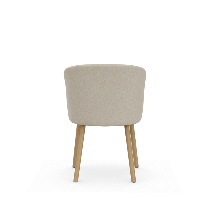 Mikado Side Chair stol, Nubia Cream-pearl-natural oak Vitra