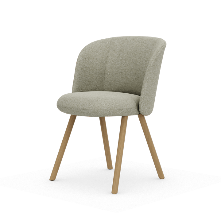 Mikado Side Chair stol - Nubia Cream-sand-natural oak - Vitra