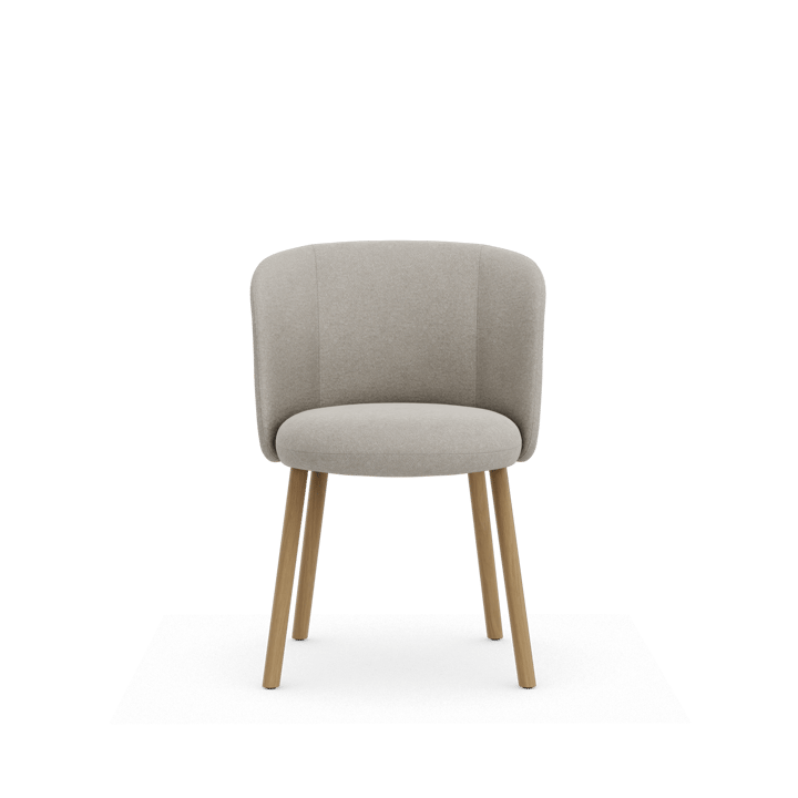 Mikado Side Chair stol - Nubia Ivory-pearl-natural oak - Vitra