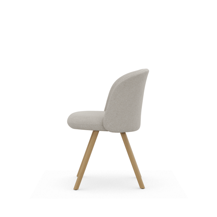 Mikado Side Chair stol - Nubia Ivory-pearl-natural oak - Vitra