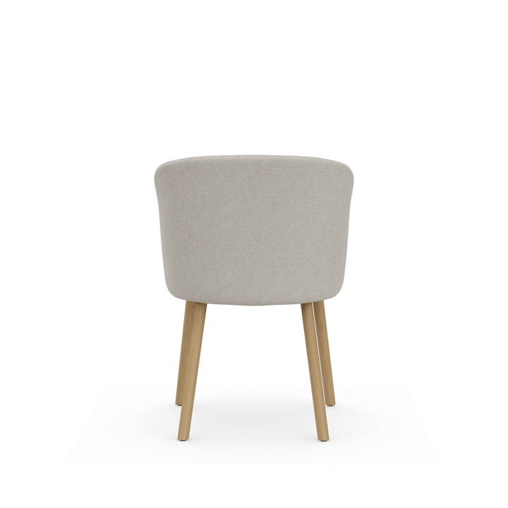 Mikado Side Chair stol, Nubia Ivory-pearl-natural oak Vitra