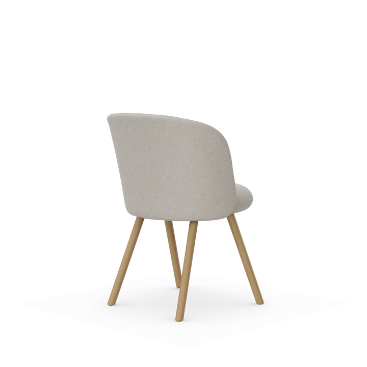 Mikado Side Chair stol - Nubia Ivory-pearl-natural oak - Vitra