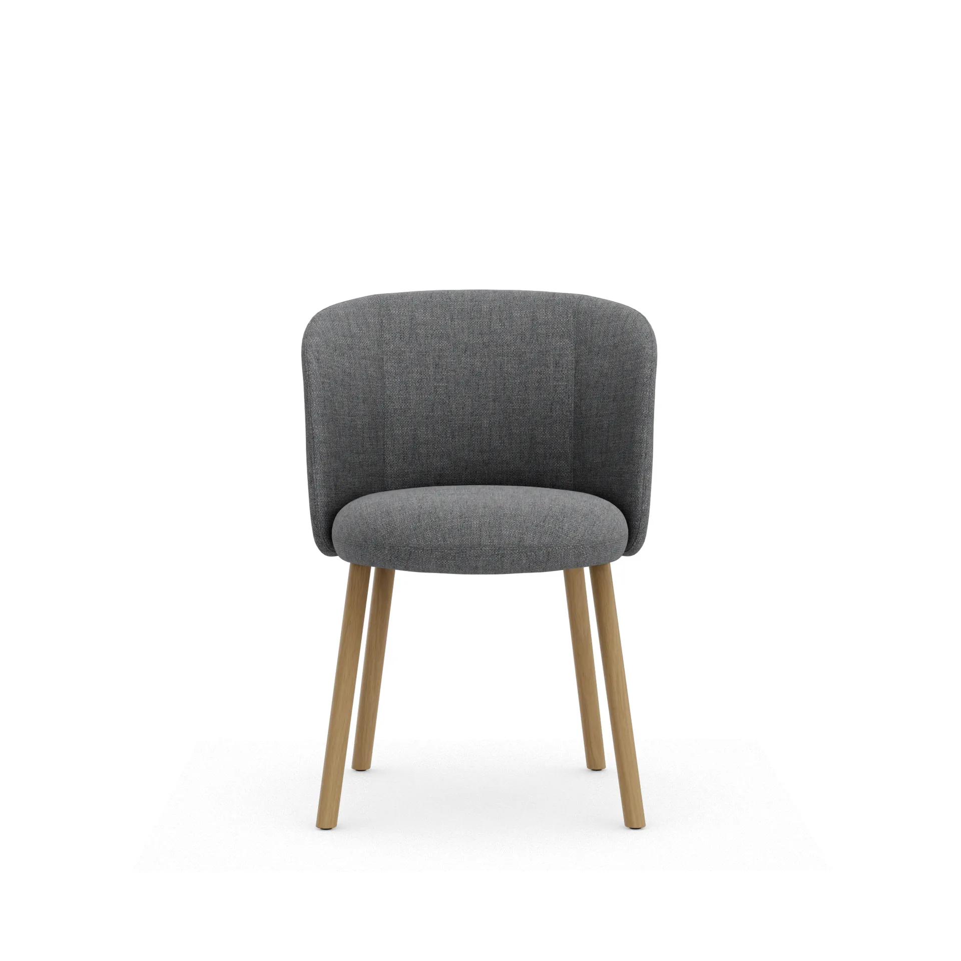 Mikado Side Chair stol, Savana Pebble-natural oak Vitra