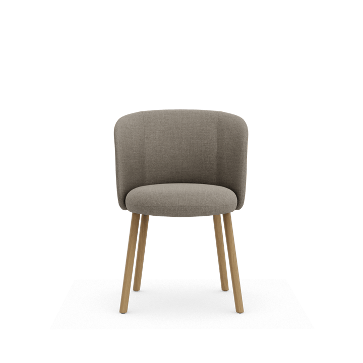 Mikado Side Chair stol, Savana Sand melange-natural oak Vitra