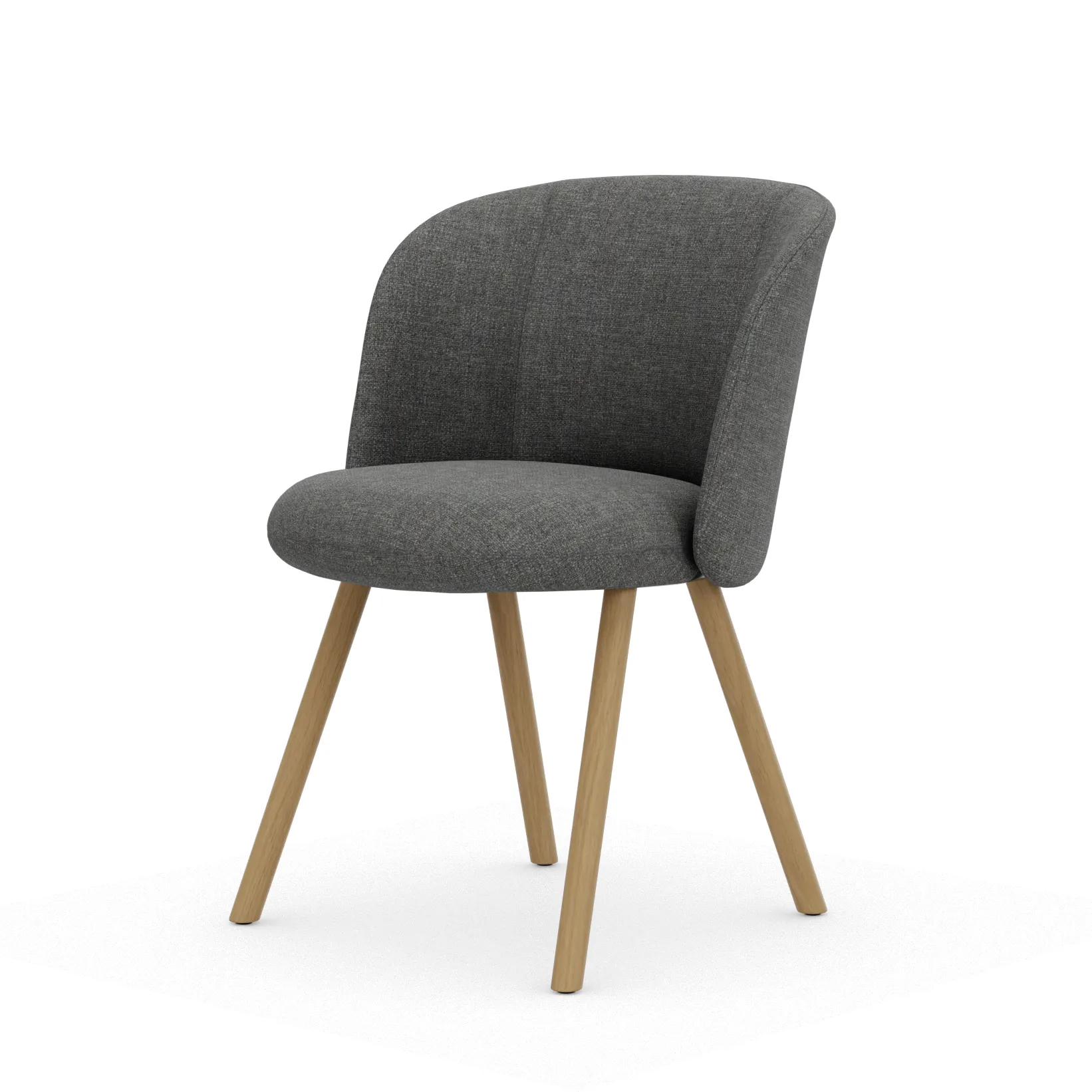 Mikado Side Chair stol, Savana Sierra melange-natural oak Vitra