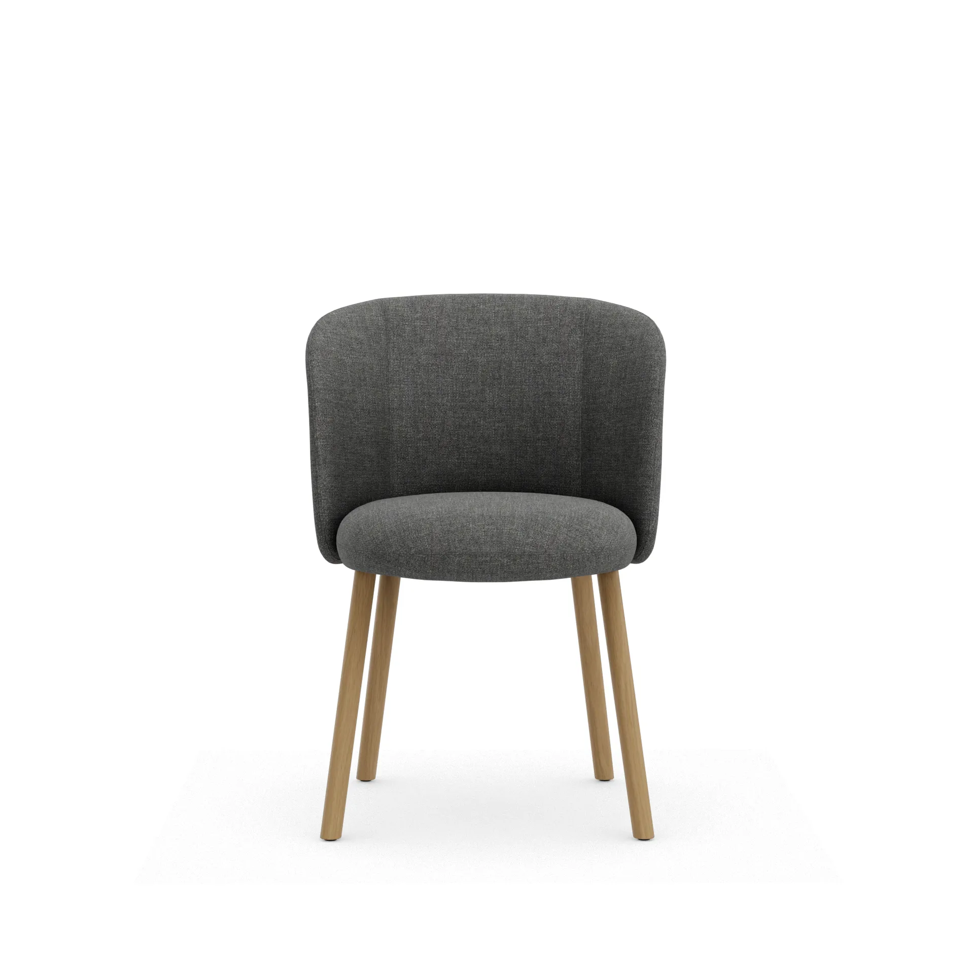 Mikado Side Chair stol, Savana Sierra melange-natural oak Vitra