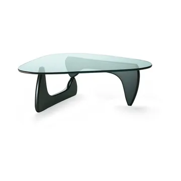 Noguchi coffee table soffbord glasskiva - Svart ask - Vitra