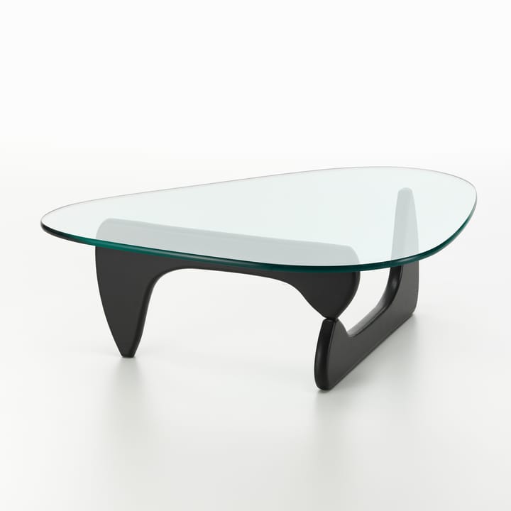 Noguchi coffee table soffbord glasskiva - Svart ask - Vitra