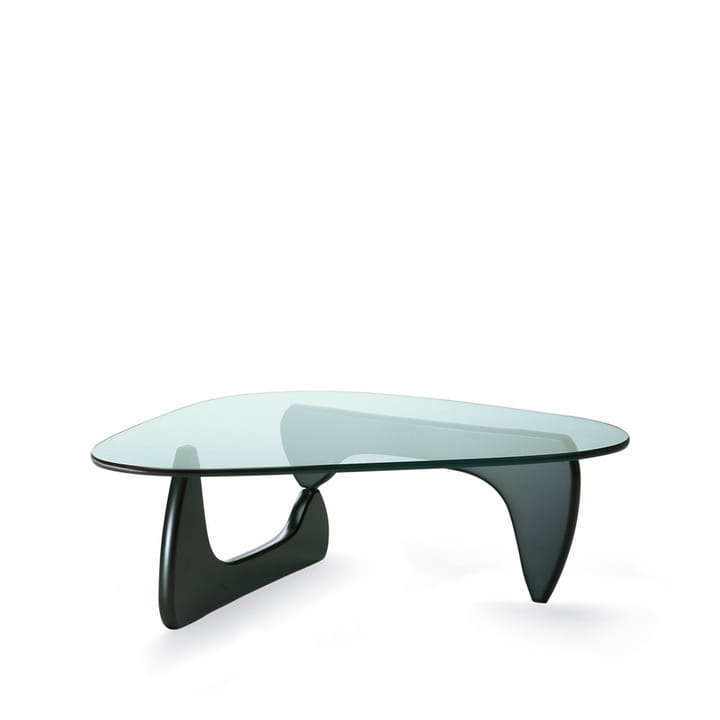 Noguchi coffee table soffbord glasskiva - Svart ask - Vitra