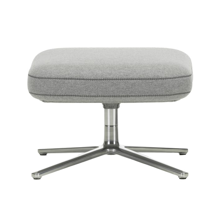 Ottoman fotpall aluminiumstativ - Cosy 2 pebble grey - Vitra