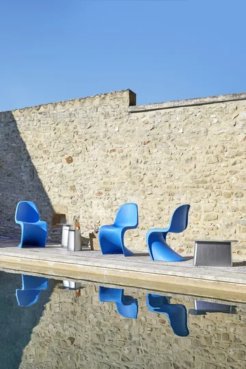 Panton Chair 50x61x86 cm - Glacier blue - Vitra