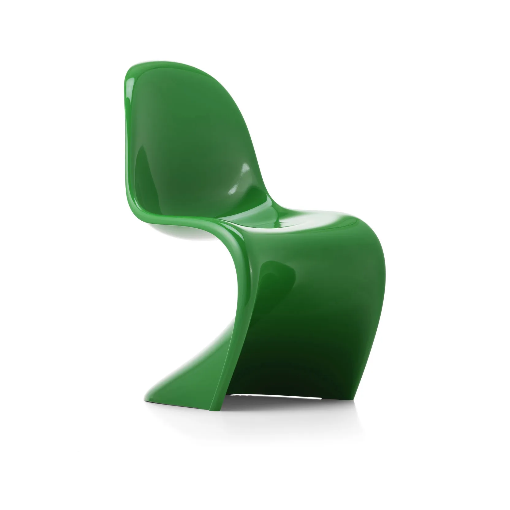 Panton chair classic stol, Green Vitra