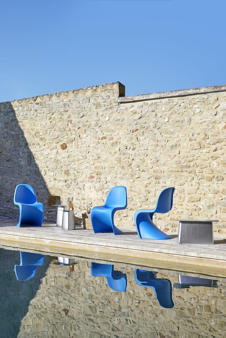 Panton Chair (new height), Glacier blue Vitra