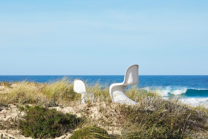 Panton Chair (new height), White Vitra
